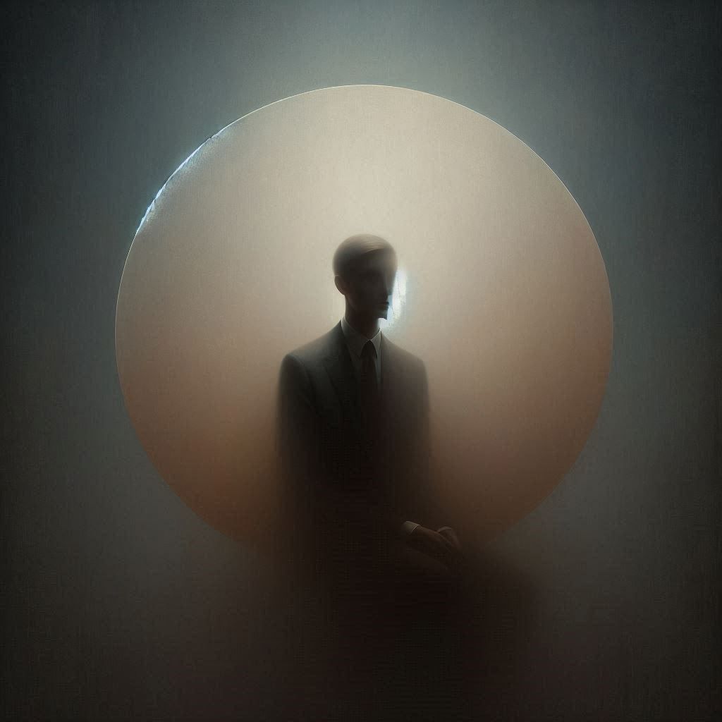 Perdu dans sa tristesse