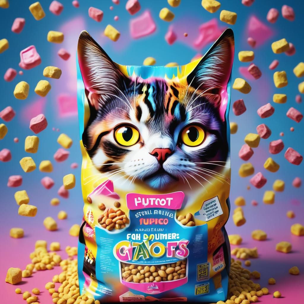 Cat food bag