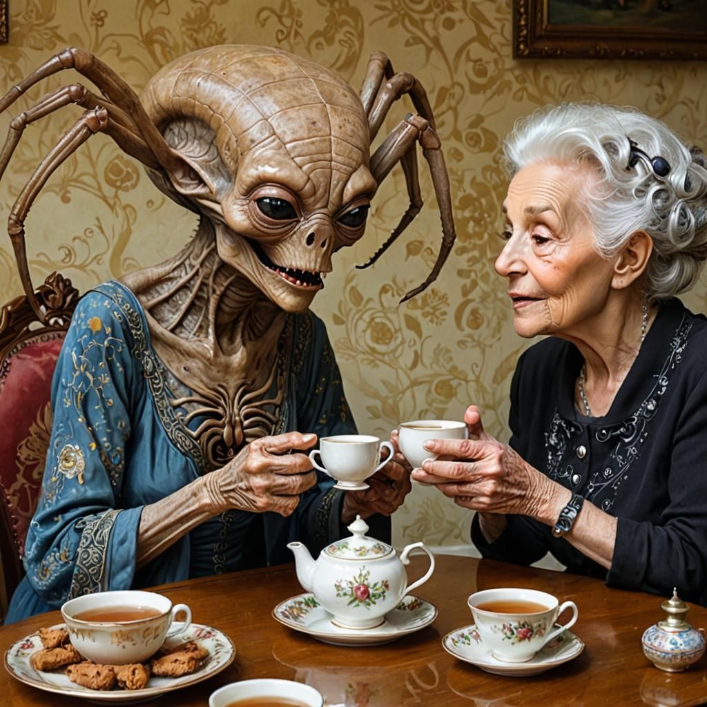 Alien Takeover  by @Bera