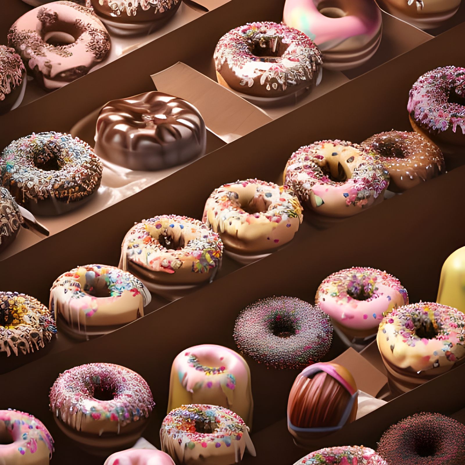 Delicious donuts  by @Gerson de Melo 