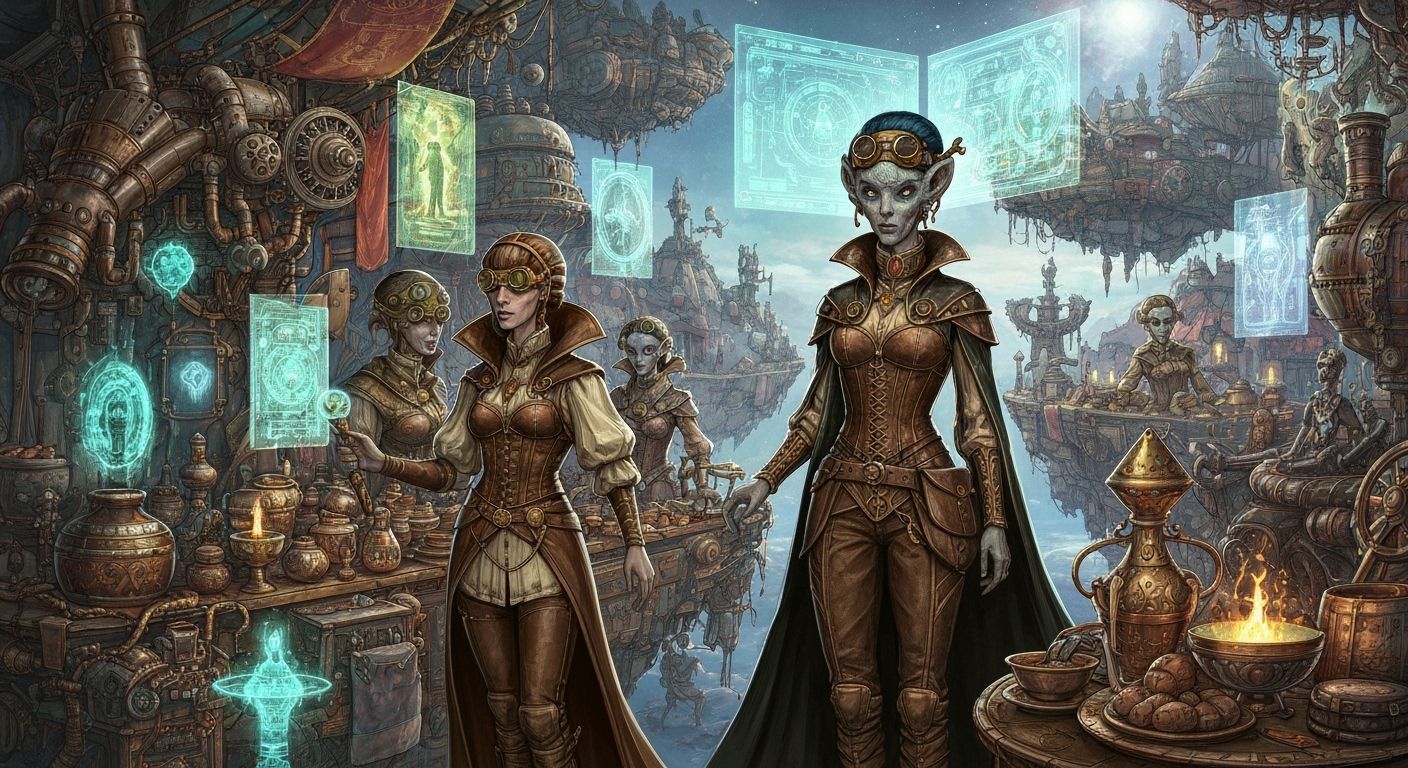 Alien Market    by @Maria_fairy_id