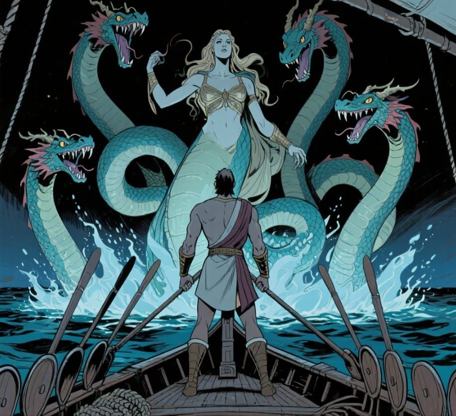 Scylla (on PolloAI image)