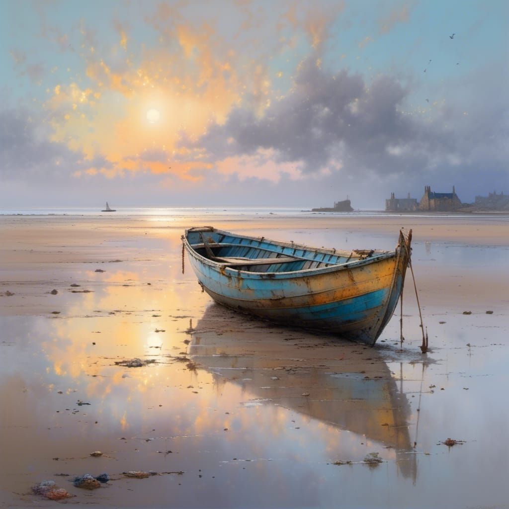 Low tide   by @Lourse 