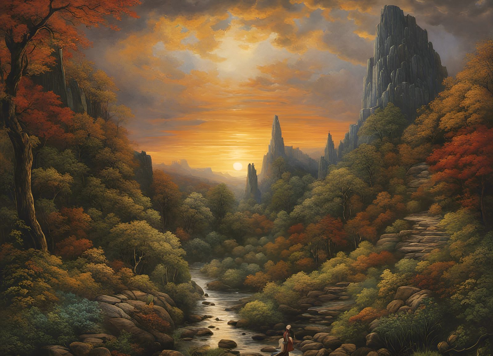 Ethereal Vision of a Beautiful Morning: Surrealist Impressio...