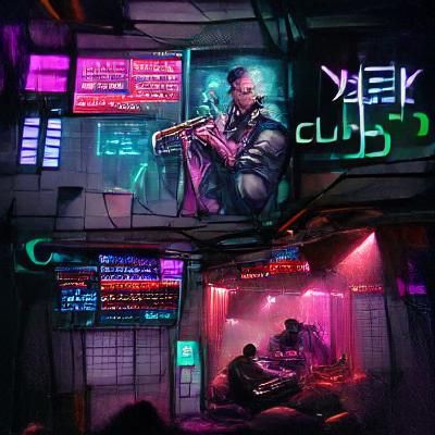 Cyberpunk Jazz Club