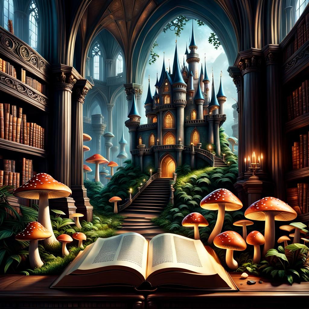 Step into the fairytale AI Generated Artwork NightCafe Creator