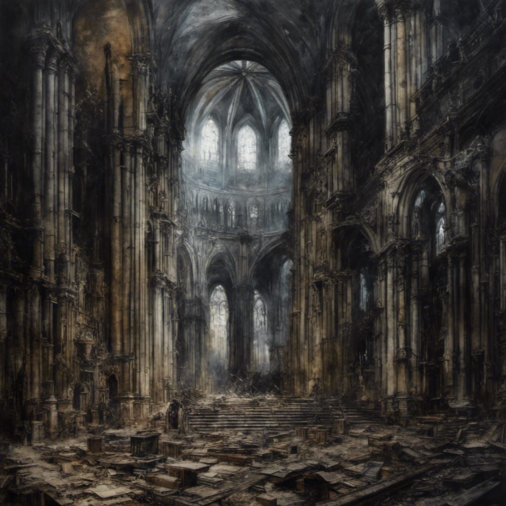 St. Paul’s Cathedral, post-Apocalyptic….it doesn’t look any better from the Outside.  by @Northview