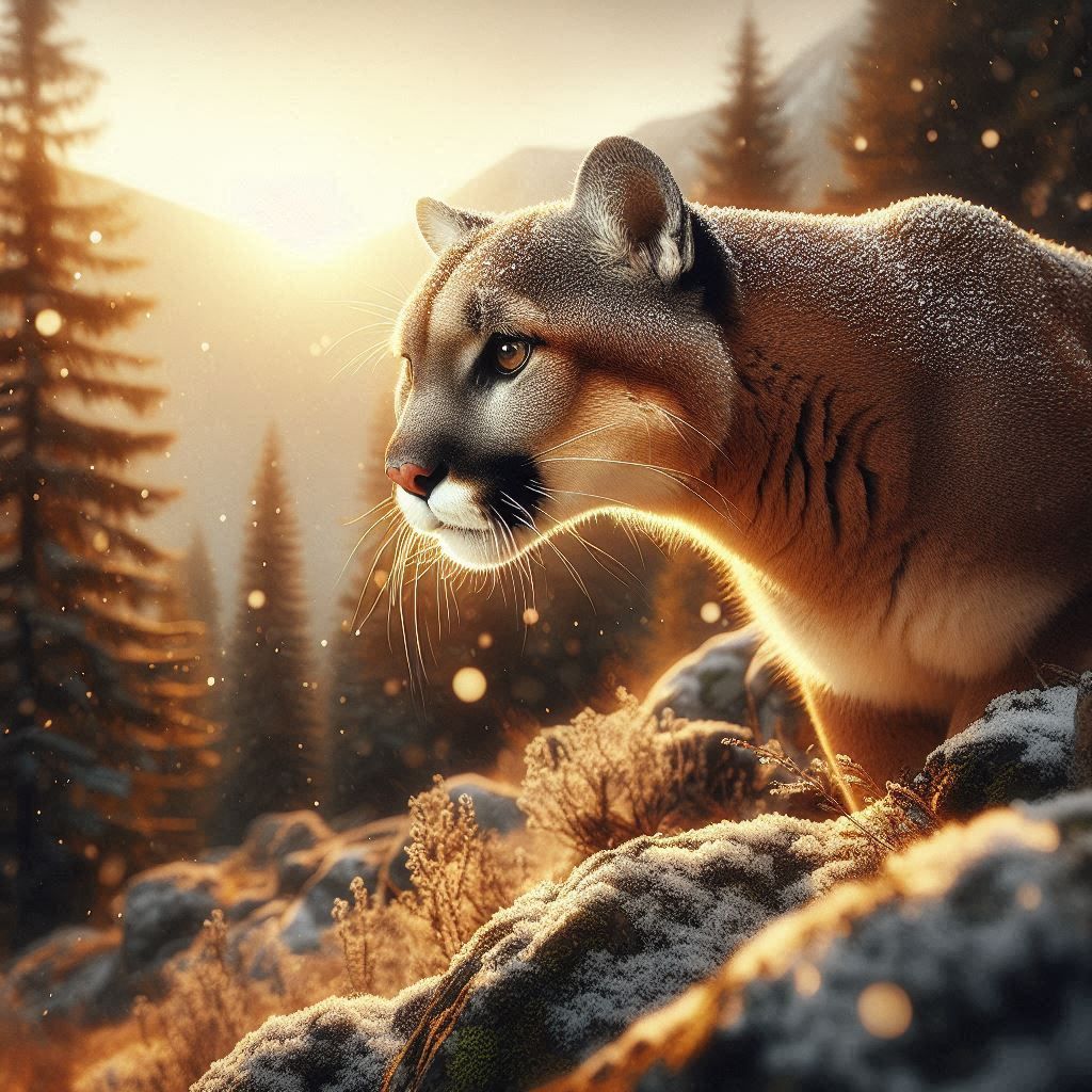 Cougar (Puma Concolor) 