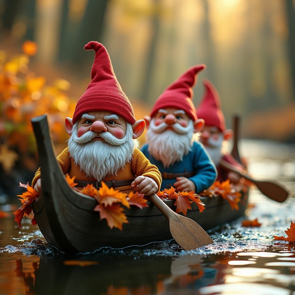 Epic gnome adventure!   by @Arisiin