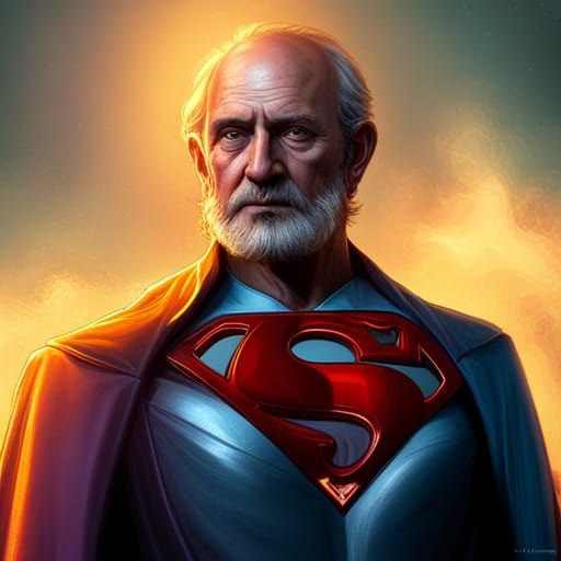 Old Superman 01 AI Generated Artwork NightCafe Creator