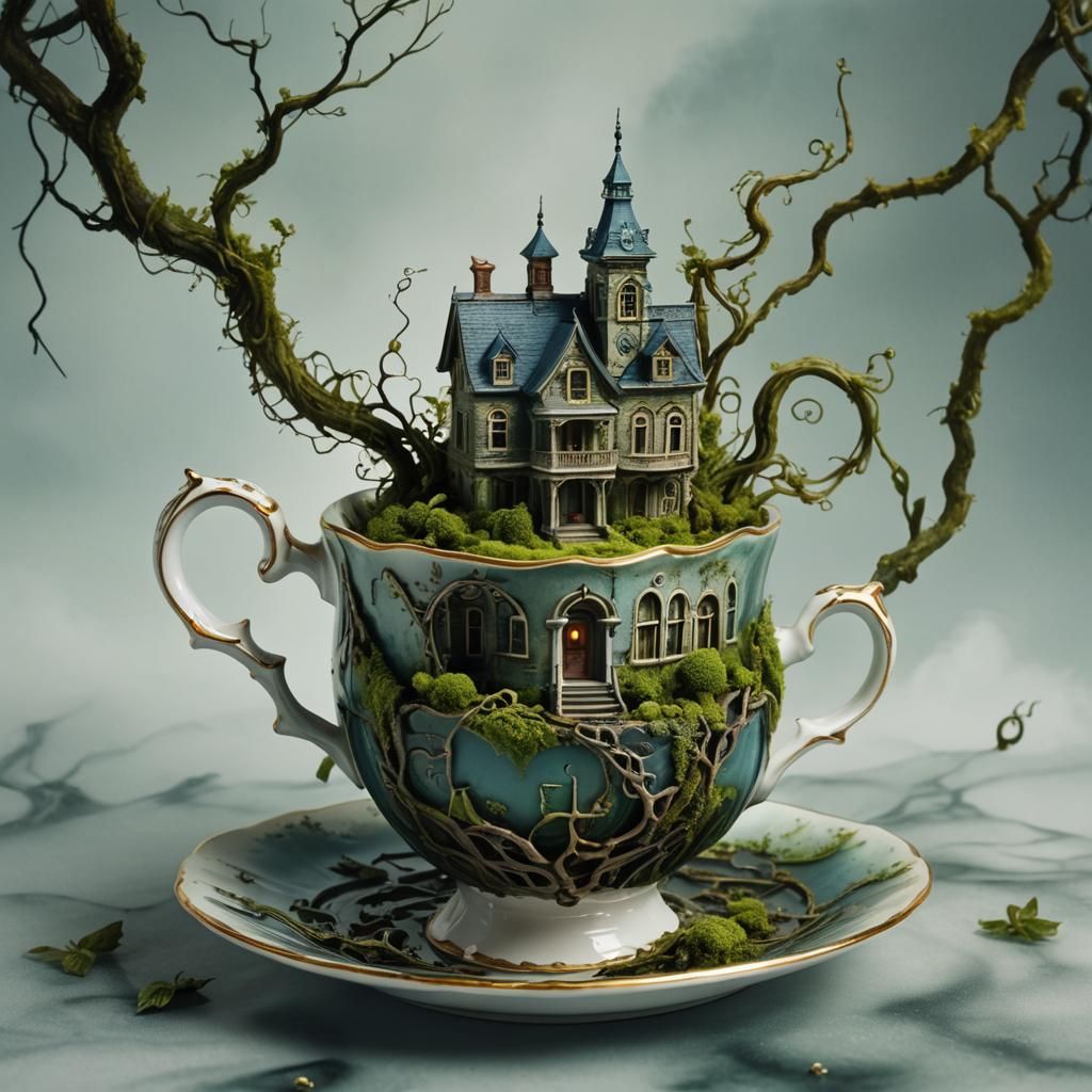 What ghosts could live here?  by @myaispace