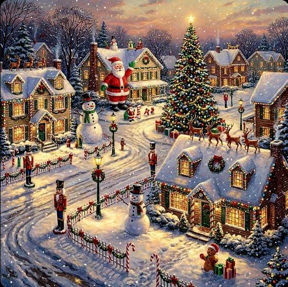 12/5/2025-Overly Ridiculous Christmas Decorated Neighborhood...