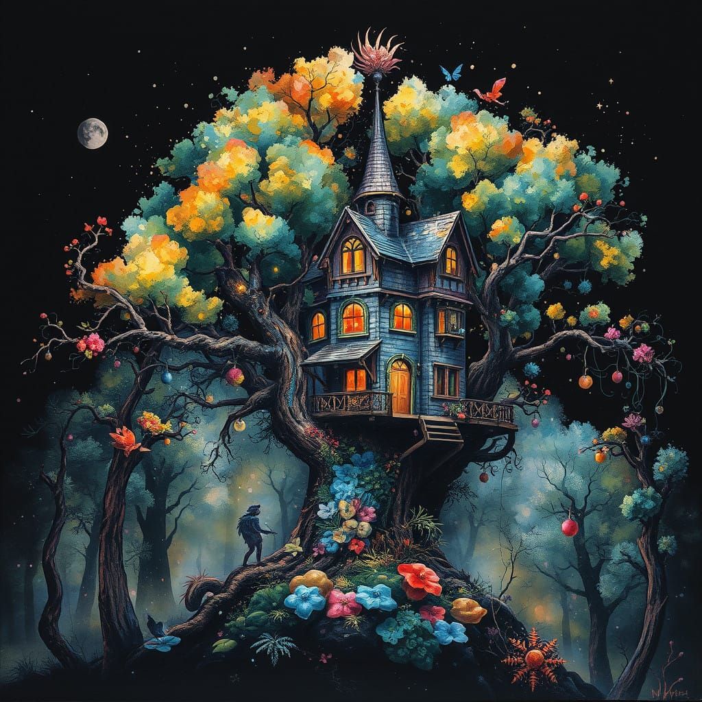 Treehouse  by @bookwrm0706