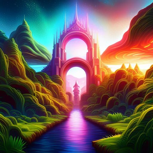 the portal - AI Generated Artwork - NightCafe Creator