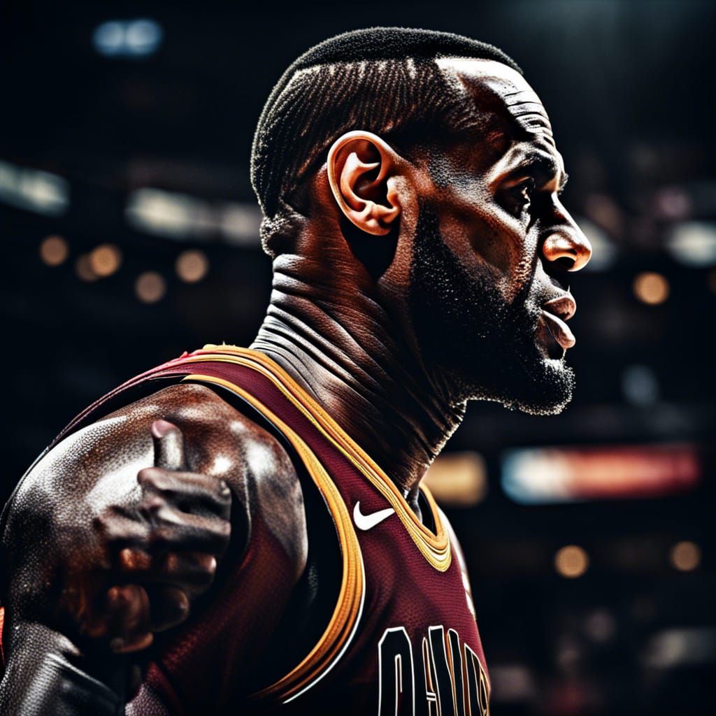 Lebron James - AI Generated Artwork - NightCafe Creator