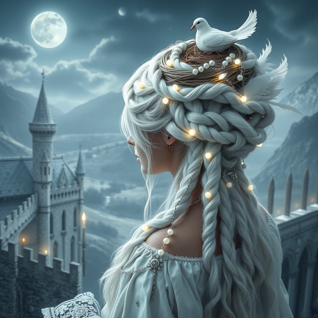 shades of white  by @Whispering Wind