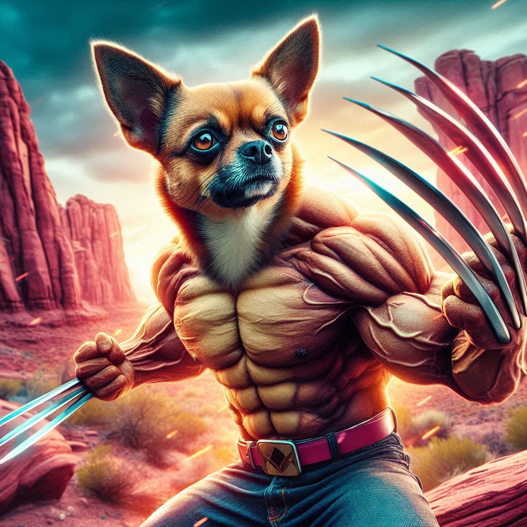 Chihuahua Wolverine!