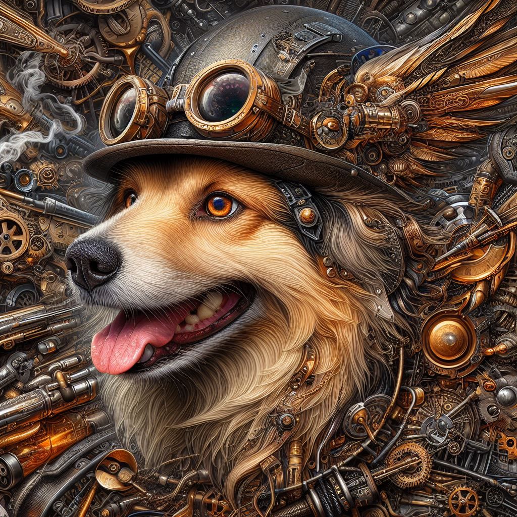Steampunk Dog