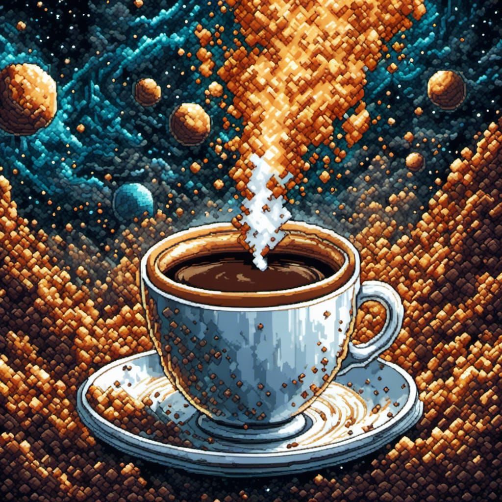 Coffee Pixel Craft