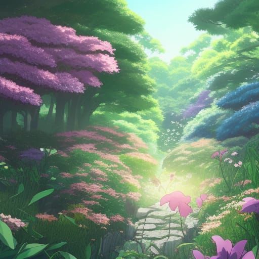 Floral Scenery
