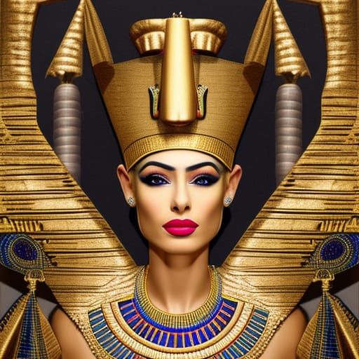 Egyptian Queen - AI Generated Artwork - NightCafe Creator