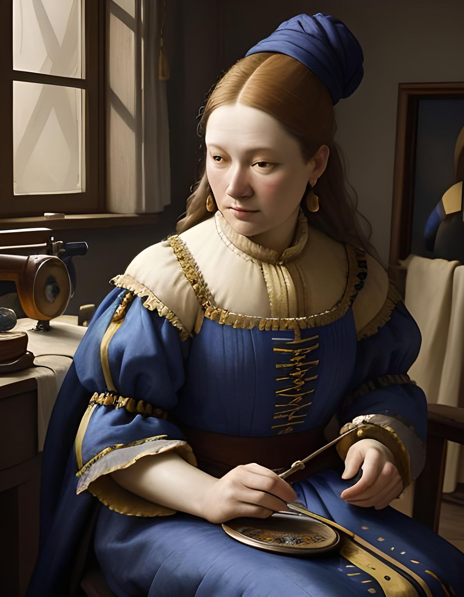 The Embroiderer - Testing DreamShaper v8