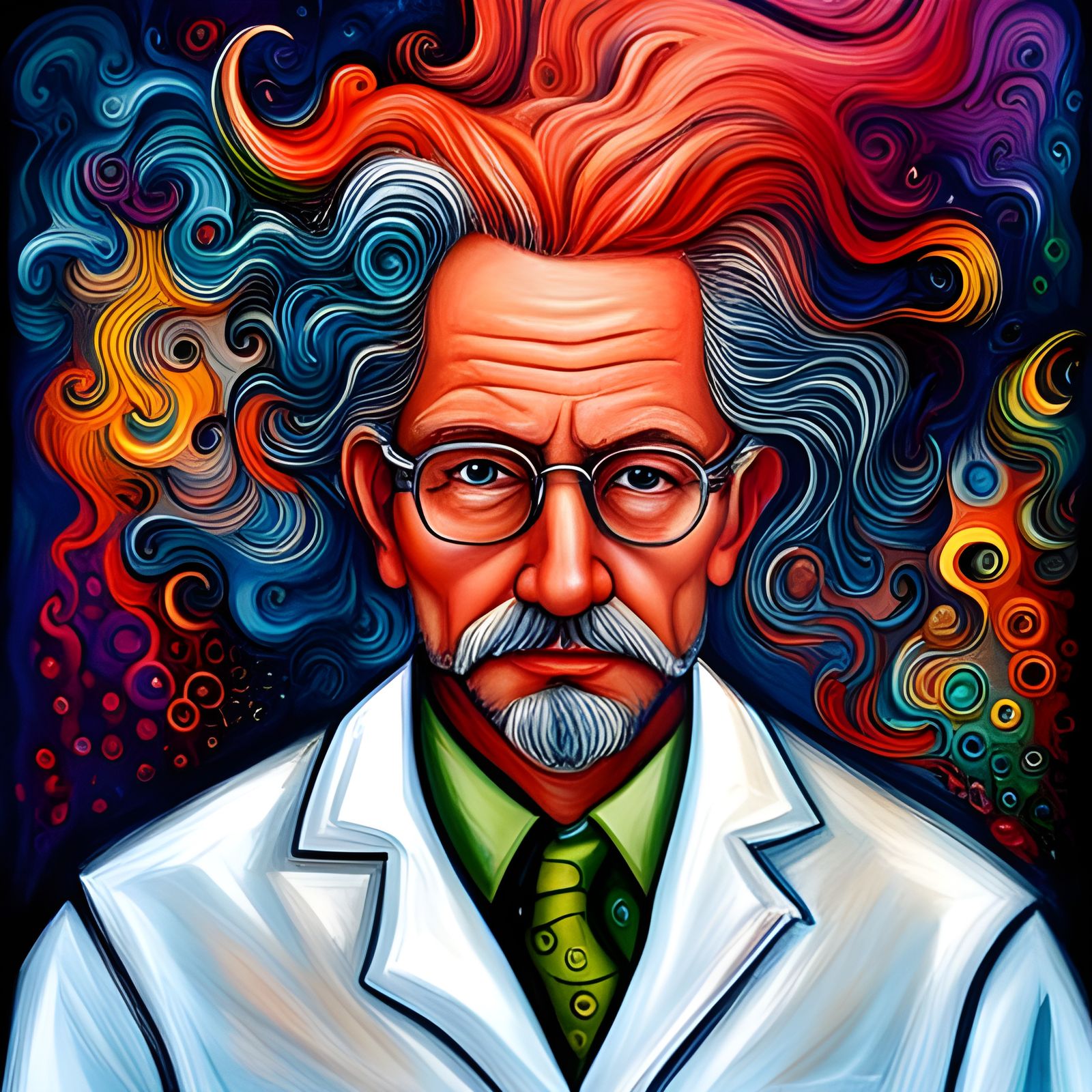 Mad scientist - AI Generated Artwork - NightCafe Creator