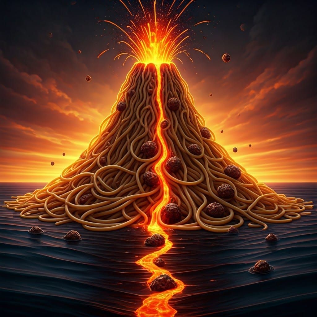 Volcano   by @Fraui