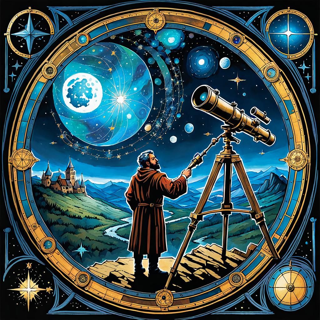 Ancient Astronomer   by @WitteKraai