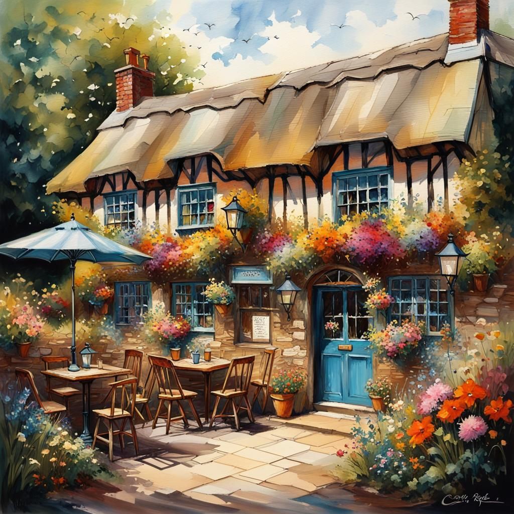Old English Thatched Pub