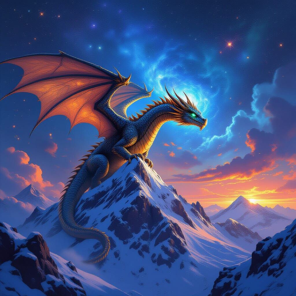 This time they got the color gold, right?And there's a dragon and there's a mountain, but the dragon's not flying.There's no meteor crater hole
Disappointed