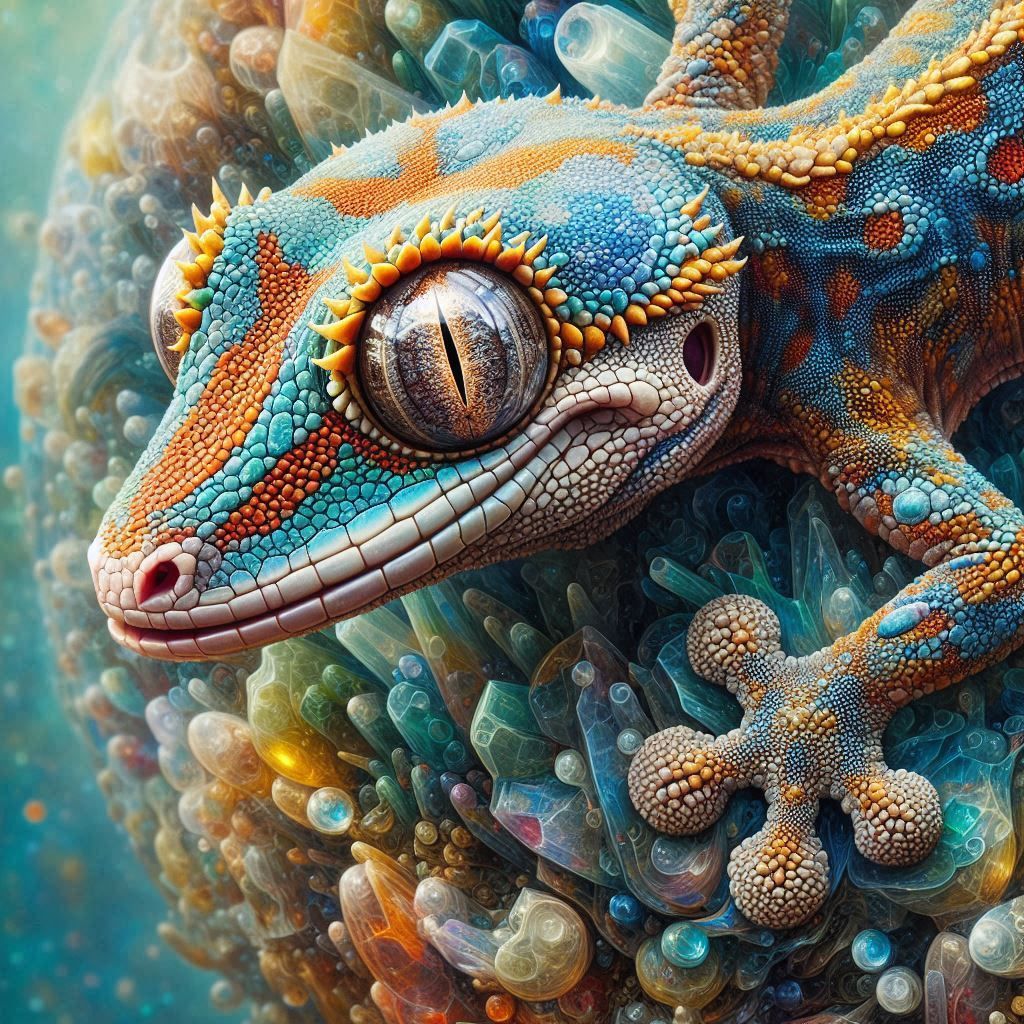 Gaudy Gecko