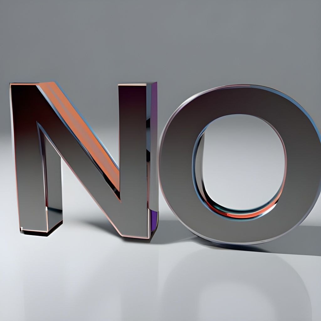 No, Just No, its easy just No  by @Mattagos