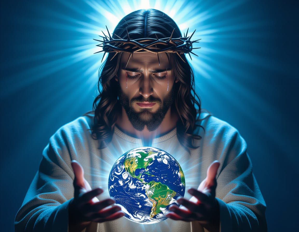 For God so loved the World .......  by @Snigdha 