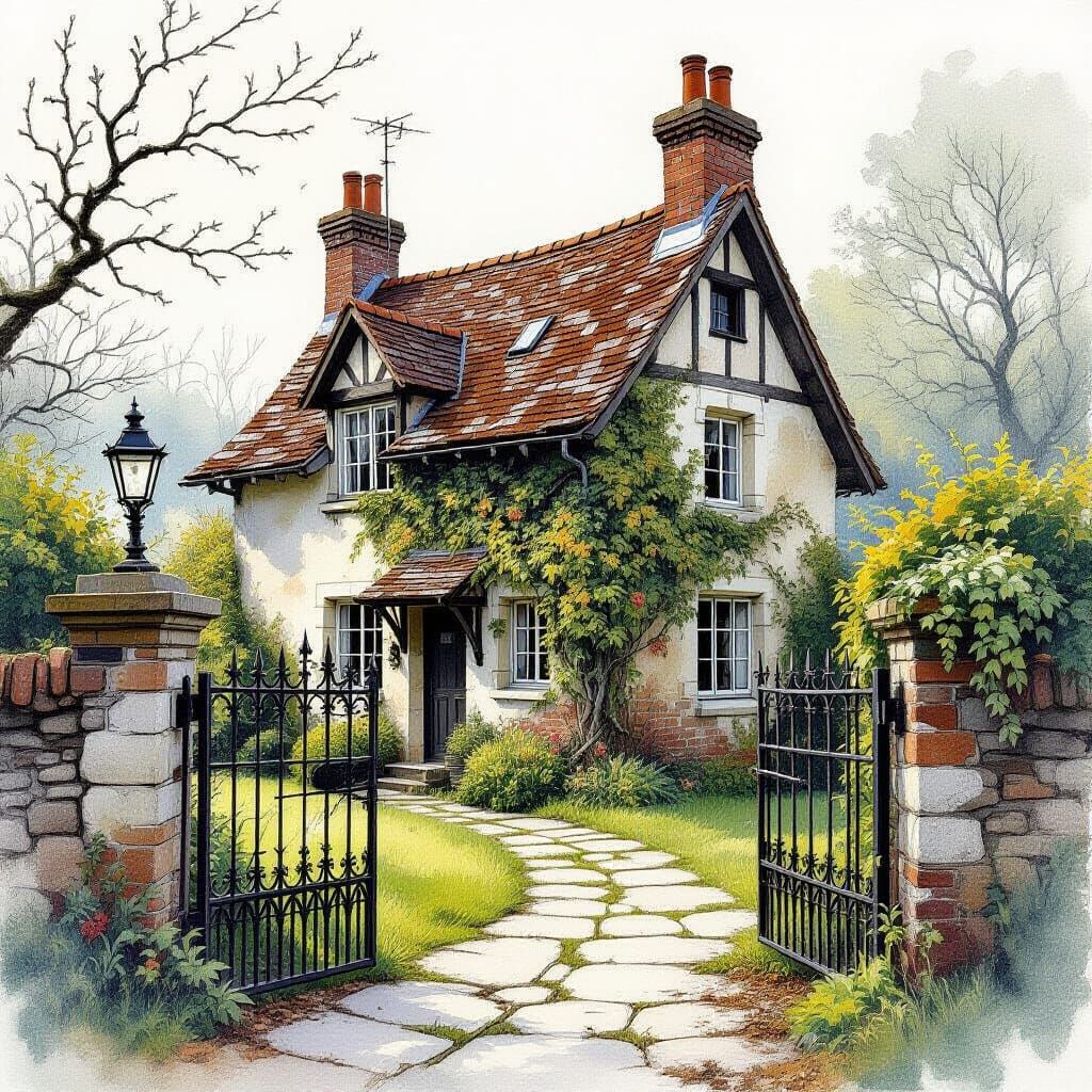 Garden Gate  by @atpollard