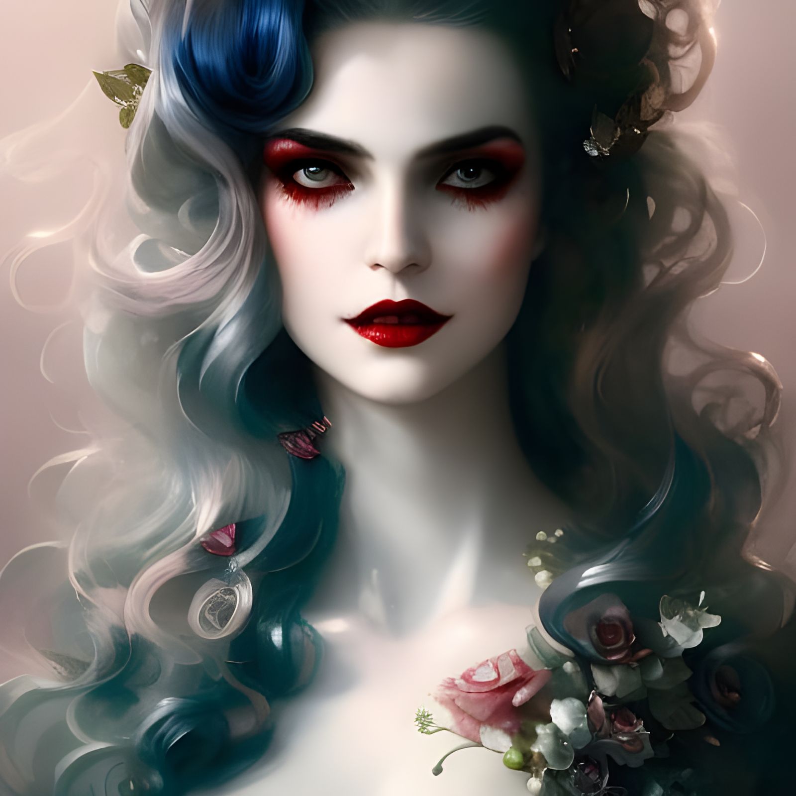 Vampire Diva - AI Generated Artwork - NightCafe Creator