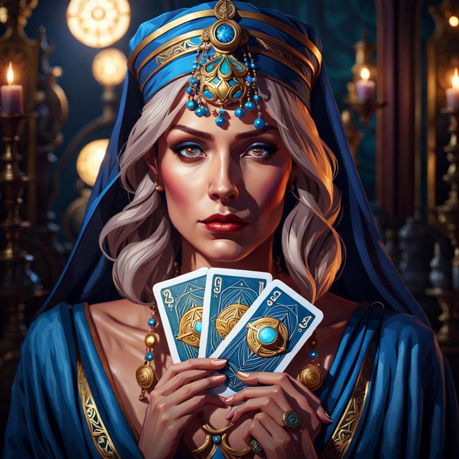 Tarot Card Reader AI Generated Artwork NightCafe Creator Tarot Card Reader AI Generated Artwork NightCafe Creator