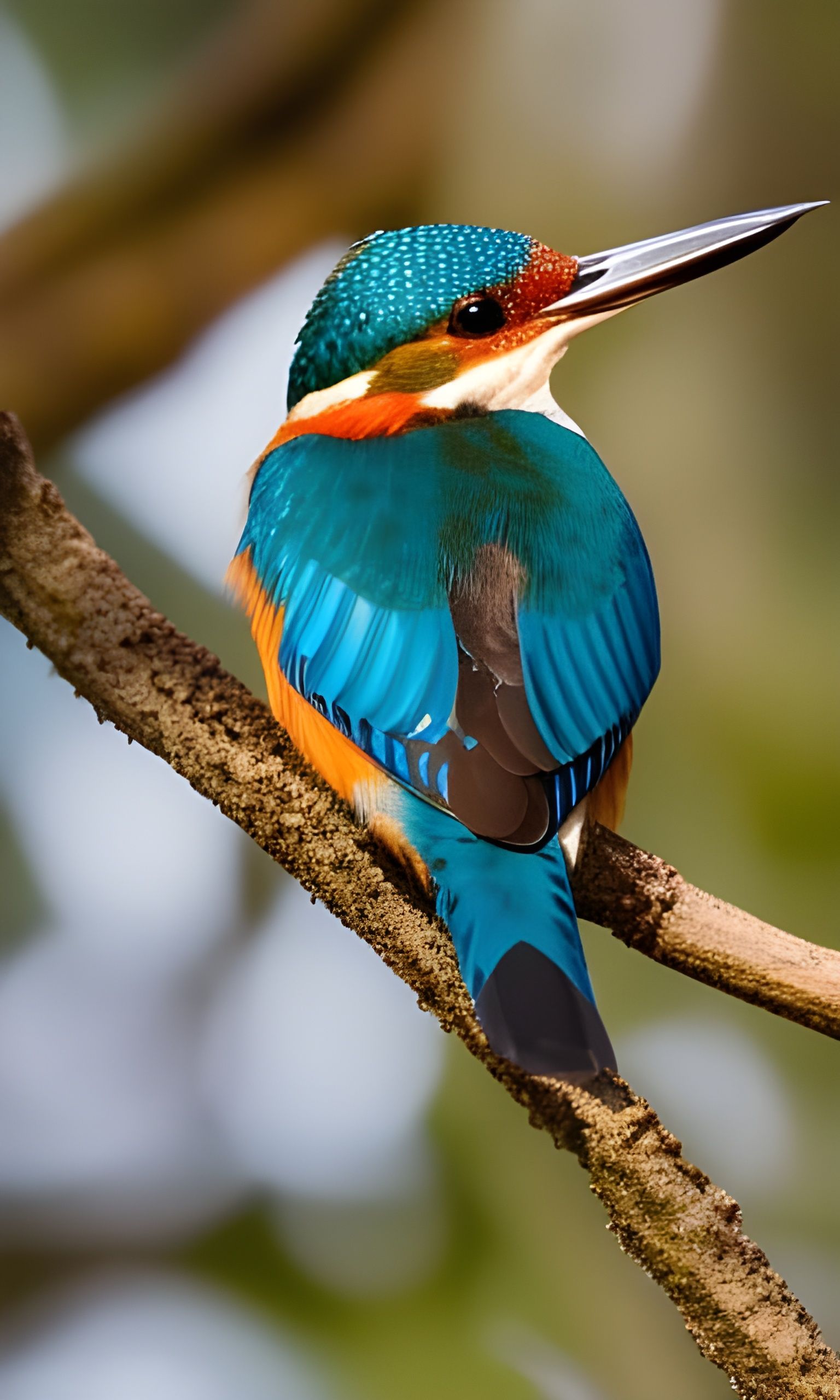 Kingfisher AI Generated Artwork NightCafe Creator