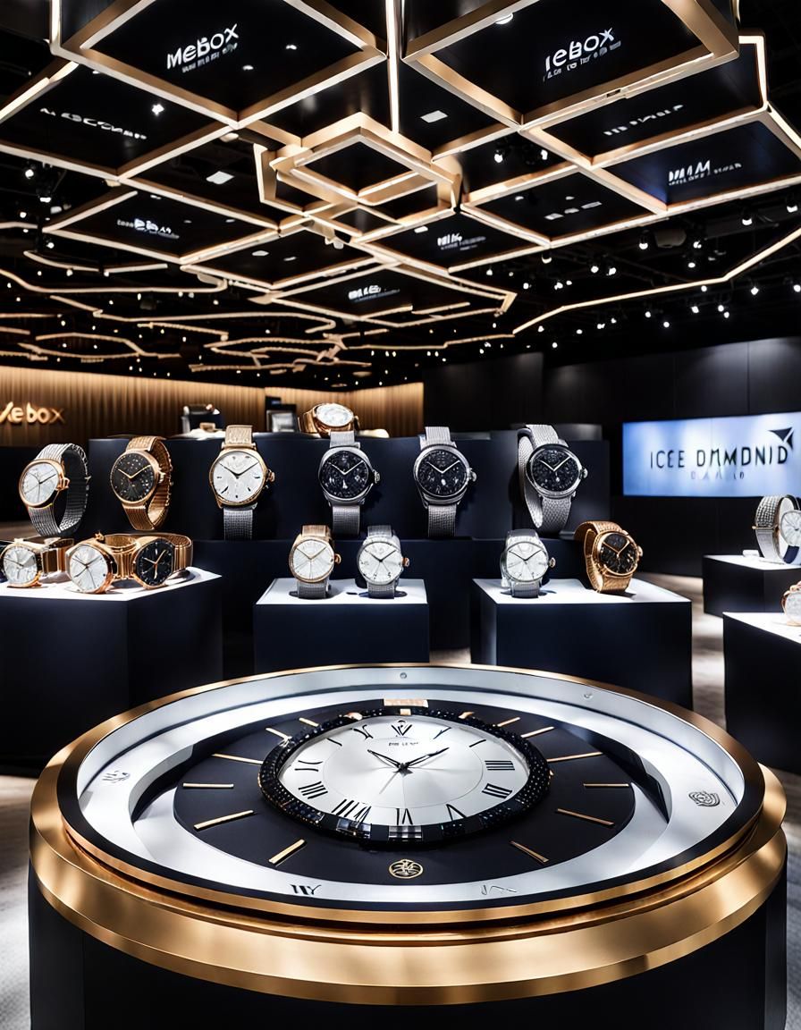 "Design a cutting-edge Meta AI technology, 'ICEBOX DIAMONDS ...