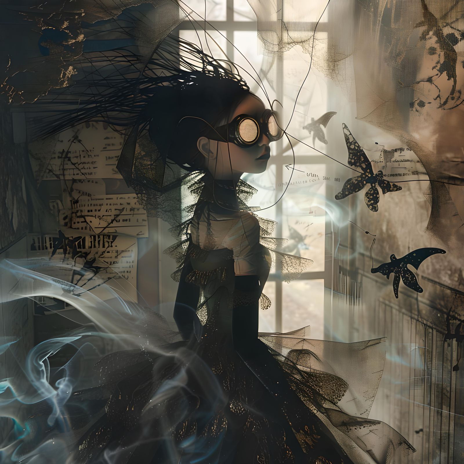 The haunted beauty