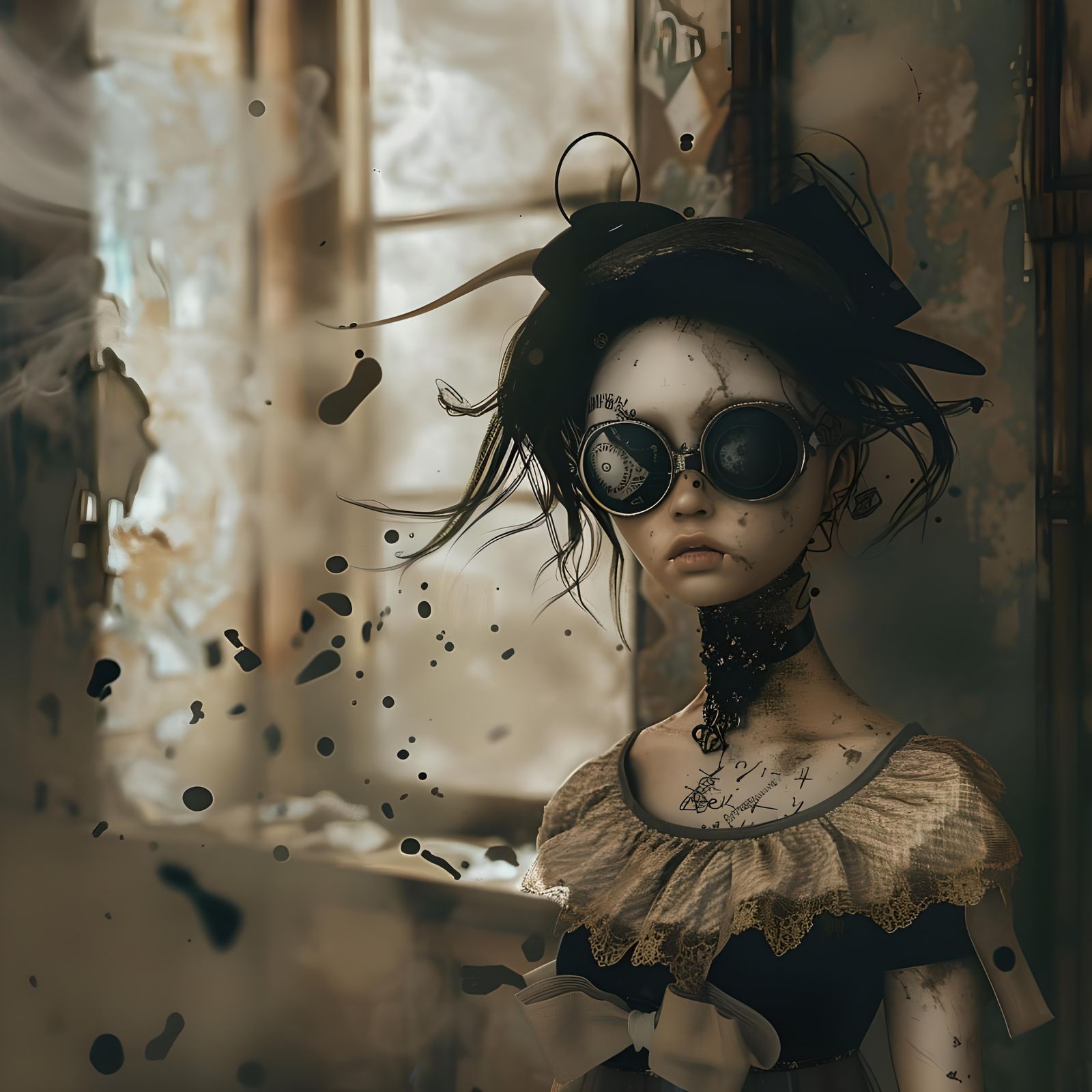 The haunted beauty