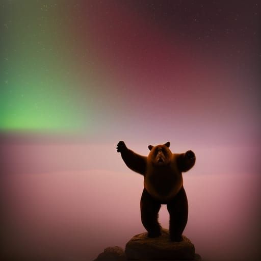 "Hey Look!, there's Green in the sky!!"