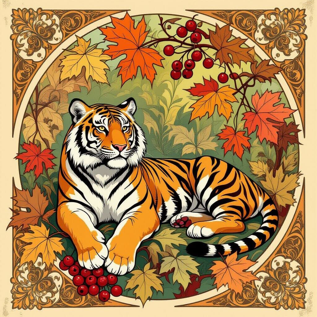 Nouve-au-tomnal Feline