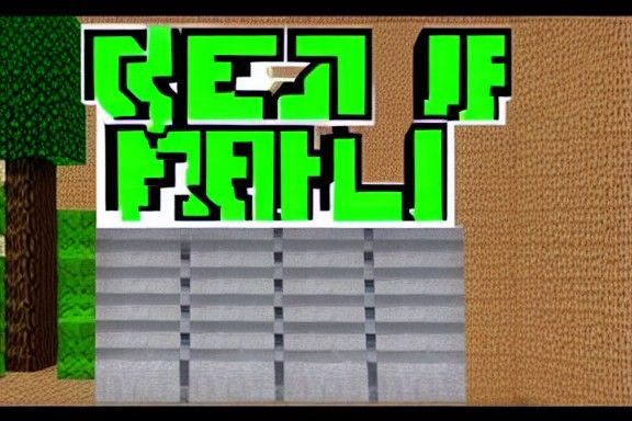 Real life Minecraft