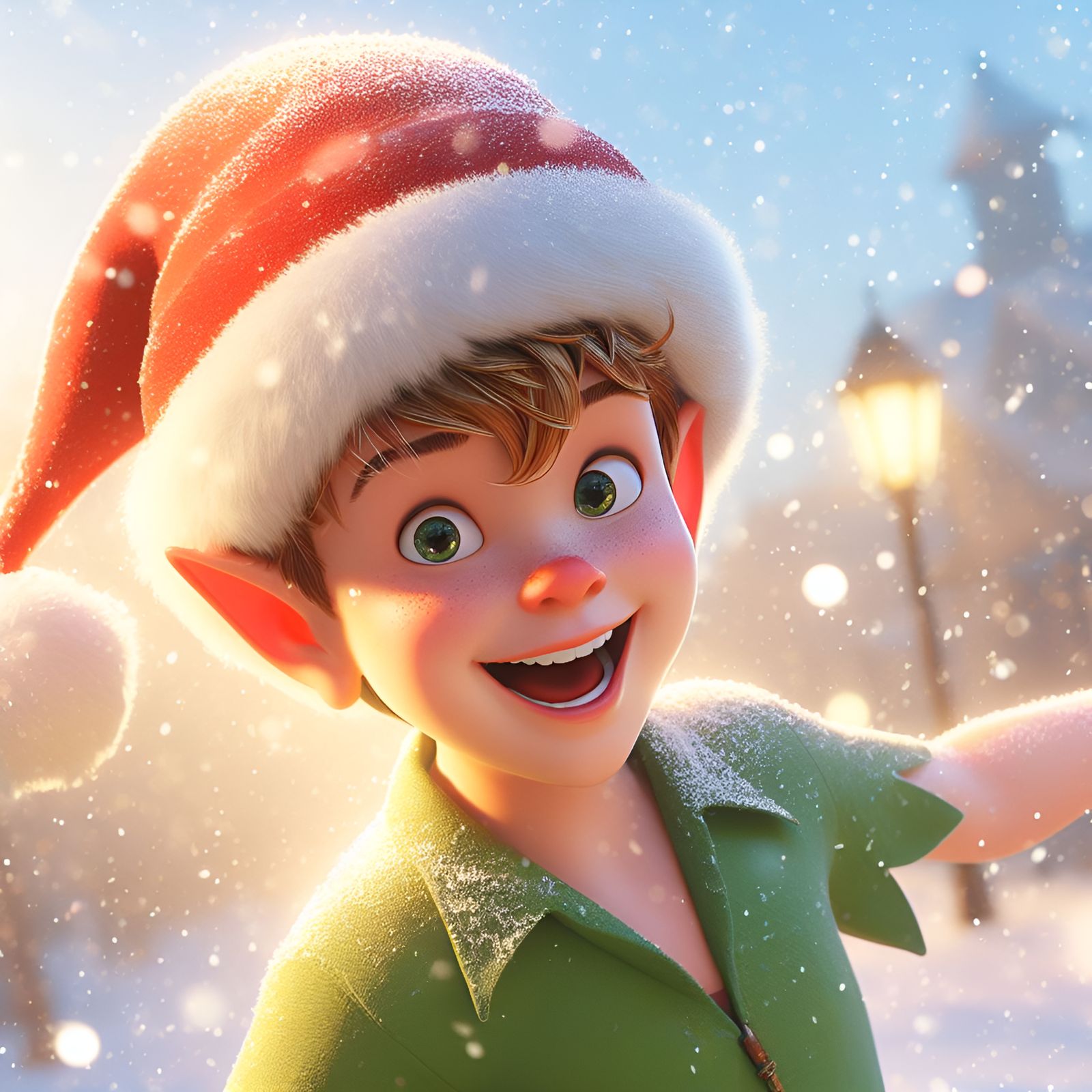 "Christmas makes me feel like a kid again!"