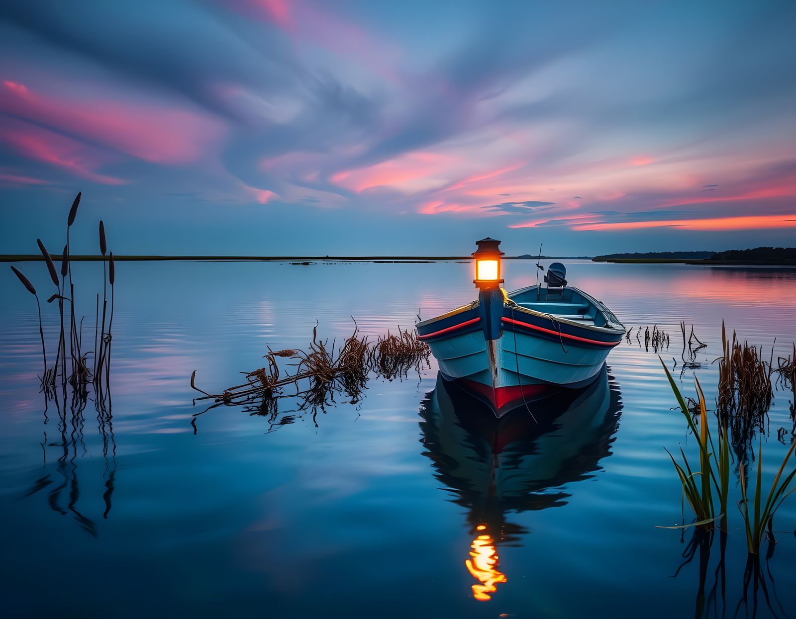 The Illuminated Boat