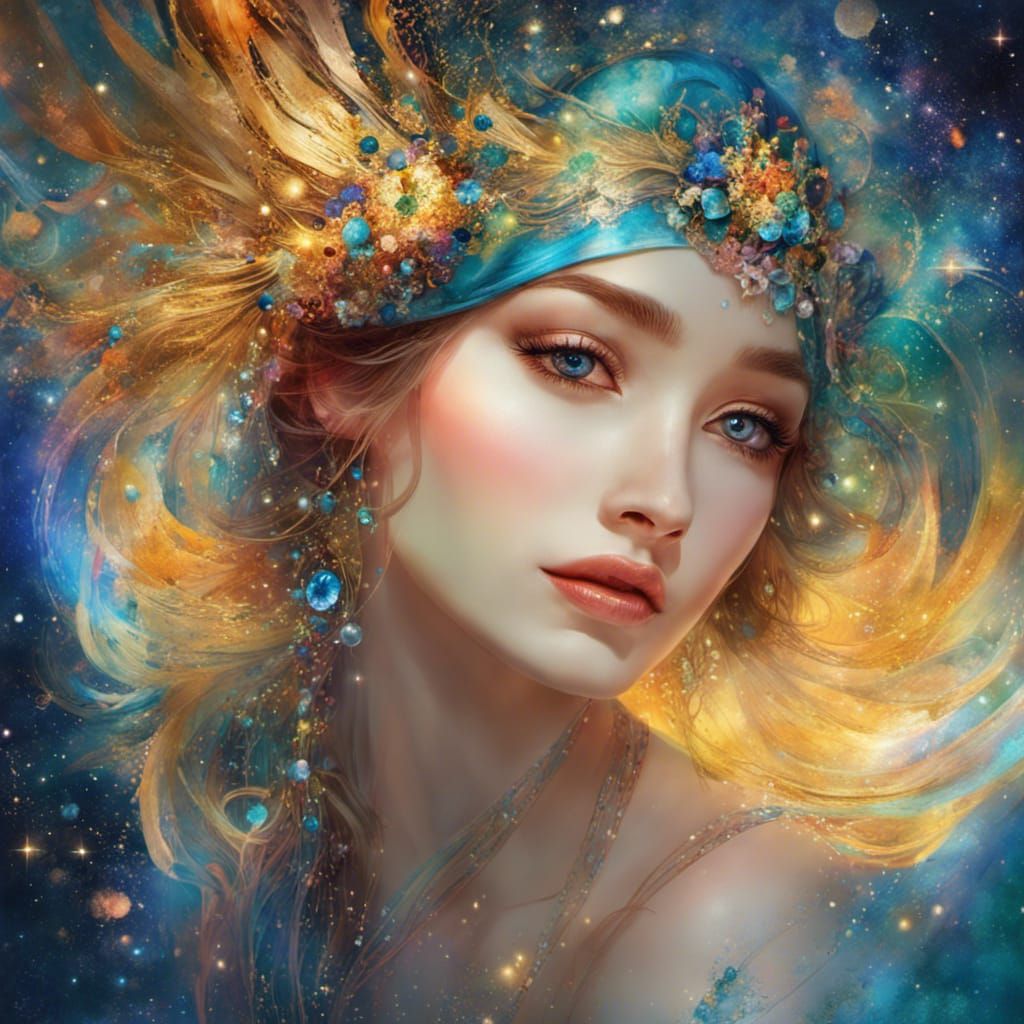 Glitter Portrait