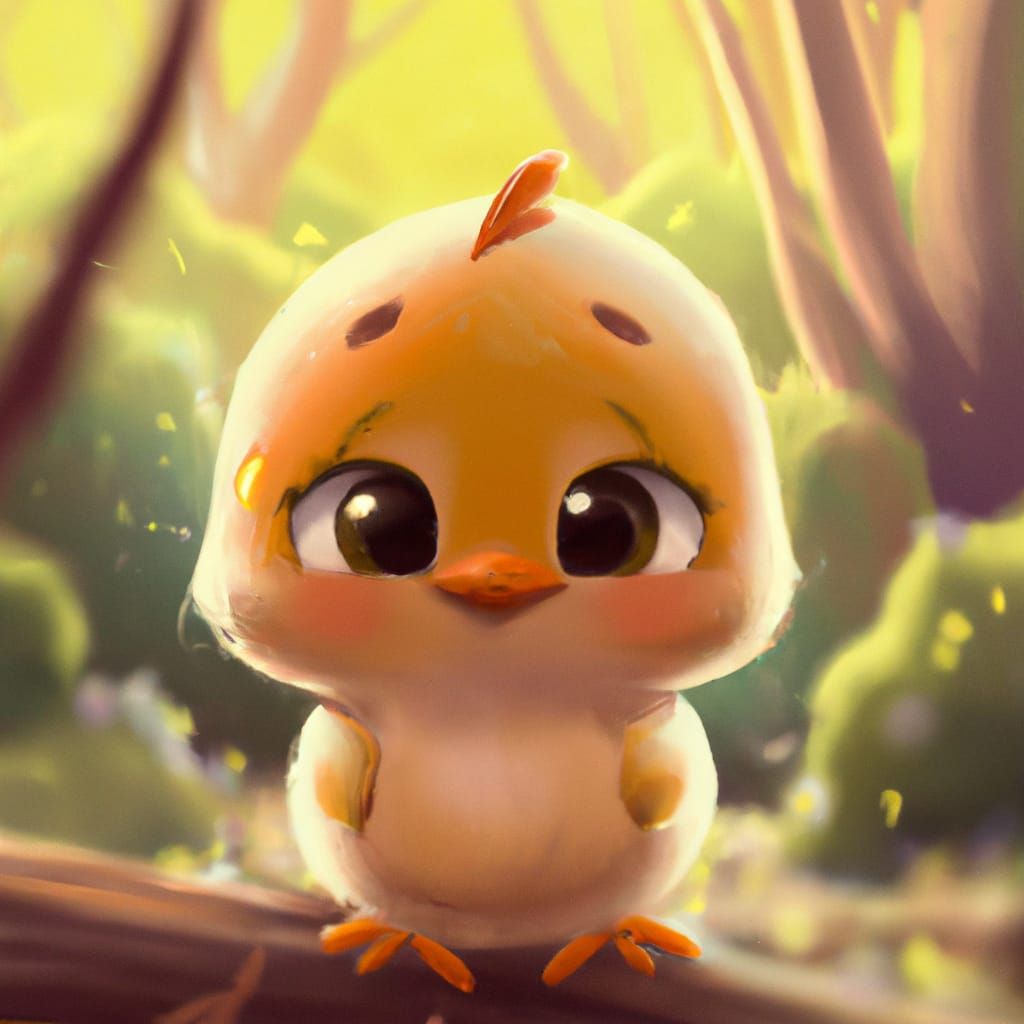 Chibi Chick  by @ReinaMagda