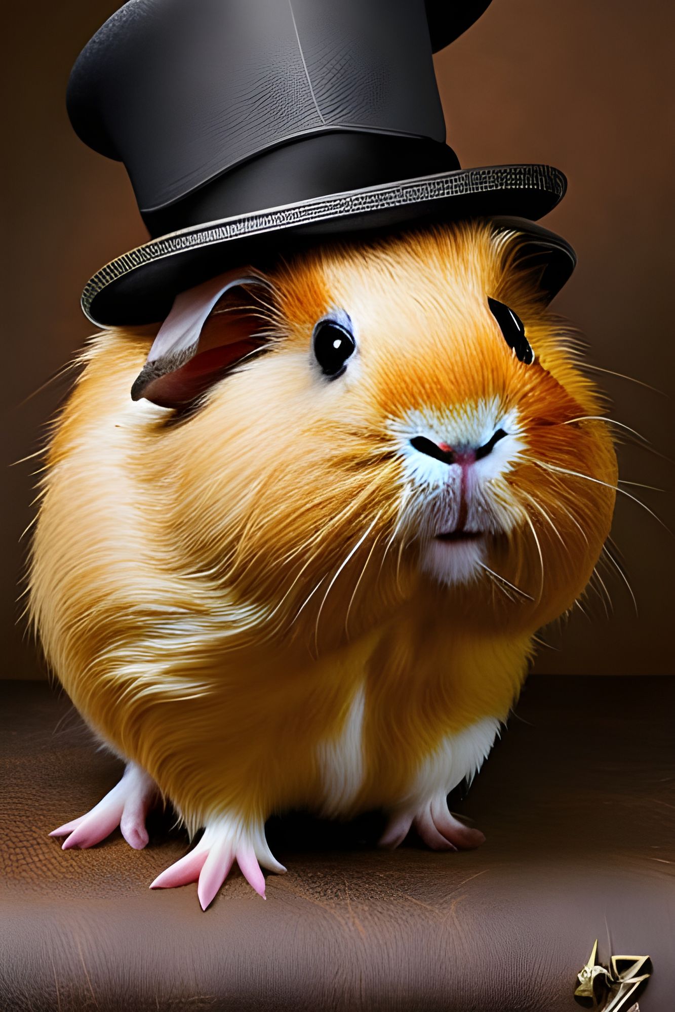 Guinea pig hot sale top hat