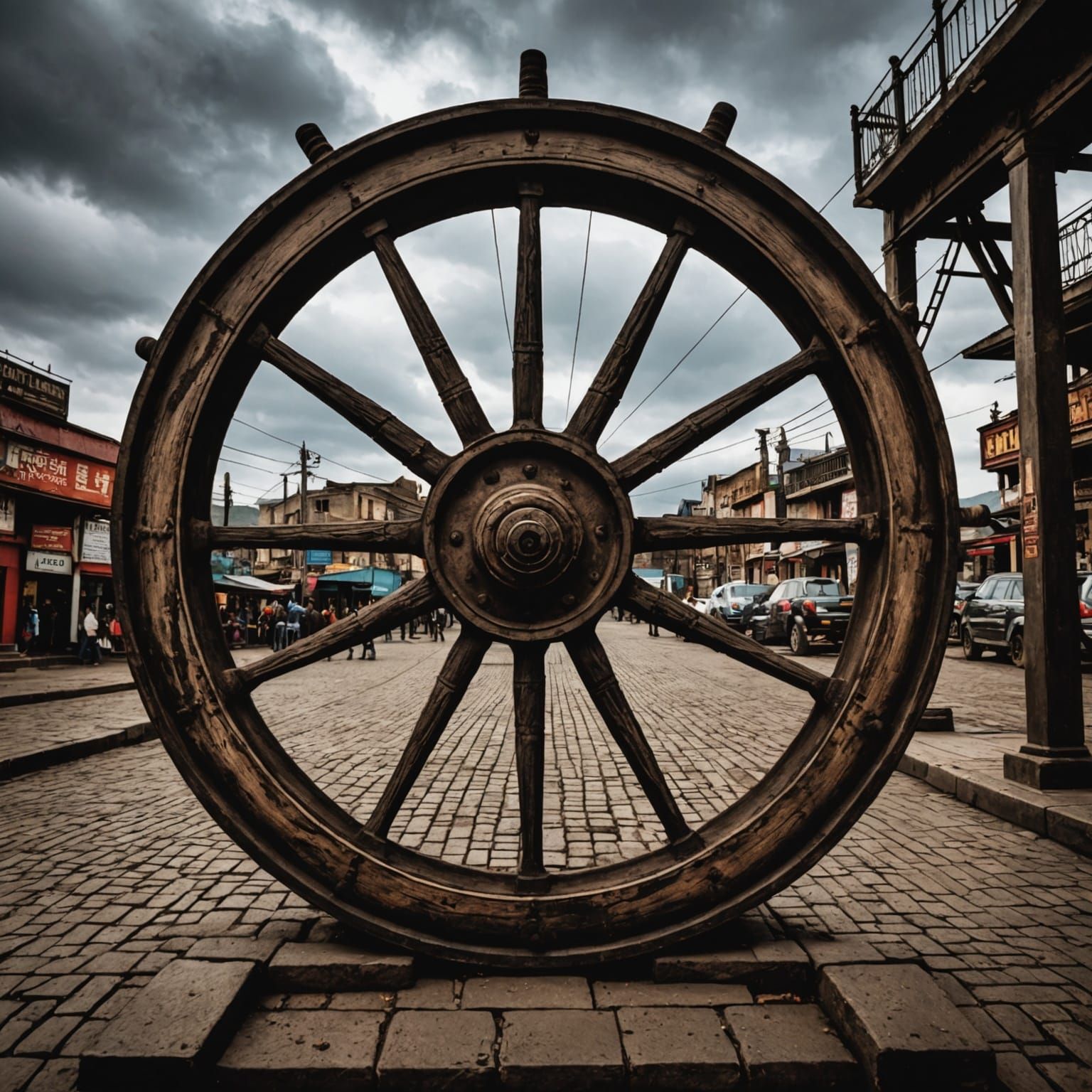 “The Wheel is a natural phenomenon in Eora that is responsible for the cycle of rebirth, allowing souls to pass from one life to another.“